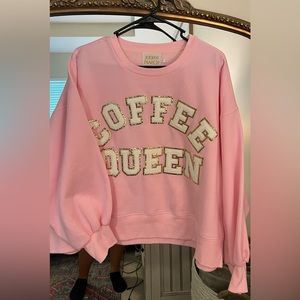 Judith March Coffee Queen Pullover